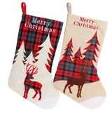 Tartan Christmas Stocking (Assorted) Tartan Christmas Stocking (Assorted)