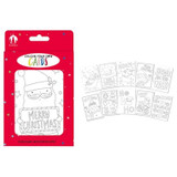 Colour Your Own Christmas Cards (Pack of 10)