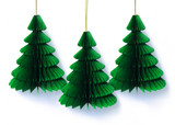 Paper Christmas Tree Baubles (Pack of 3) Paper Christmas Tree Baubles (Pack of 3)