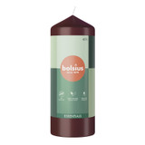 Bolsius Velvet Red Essential Pillar Candle (150mm x 58mm) Bolsius Velvet Red Essential Pillar Candle (150mm x 58mm)