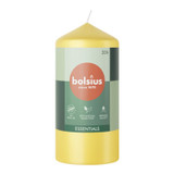Bolsius Sunny Yellow Essential Pillar Candle (120mm x 58mm) Bolsius Sunny Yellow Essential Pillar Candle (120mm x 58mm)