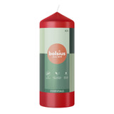 Bolsius Delicate Red Essential Pillar Candle (150mm x 58mm) Bolsius Delicate Red Essential Pillar Candle (150mm x 58mm)