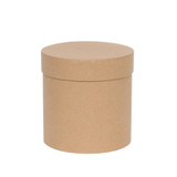 Kraft Hat Box (D13cm x H14cm) Kraft Hat Box (D13cm x H14cm)