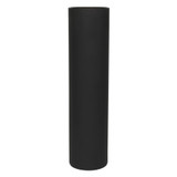 Matt Black Glass Cylinder Vase (40cm) Matt Black Glass Cylinder Vase (40cm)