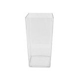 Clear Acrylic Square Vase (Dia14.5 x H30cm) Clear Acrylic Square Vase (Dia14.5 x H30cm)