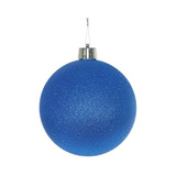Blue Glitter Shatterproof Bauble (20cm) Blue Glitter Shatterproof Bauble (20cm)