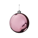 Pink Shiny Shatterproof Bauble (15cm)