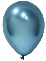 Blue Chrome Latex Balloon 5inch (Pack of 100) Blue Chrome Latex Balloon 5inch (Pack of 100)