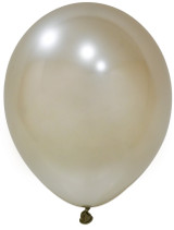 White Gold Chrome Latex Balloon 10inch (Pack of 50) White Gold Chrome Latex Balloon 10inch (Pack of 50)