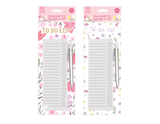 Mums Magnetic To-Do List & Pen (Assorted Designs)