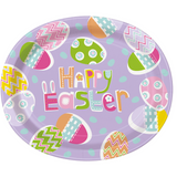 Lilac Easter Oval Plate Lilac Easter Oval Plate