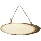Oval Wooden Sign Oval Wooden Sign