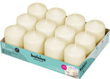 12 Bolsius Professional Pillar Candle - Ivory (78/58mm)