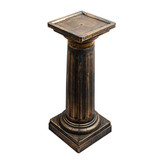 Bronze Roman Plastic Pillar (83cm) Bronze Roman Plastic Pillar (83cm)