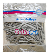 Silver Chrome Modelling Balloon (Pack of 50) Silver Chrome Modelling Balloon (Pack of 50)