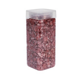 5-8mm Pearlised Red Glass Pebbles (750gr) 5-8mm Pearlised Red Glass Pebbles (750gr)