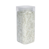 5-8mm Pearlised White Glass Pebbles (750gr) 5-8mm Pearlised White Glass Pebbles (750gr)