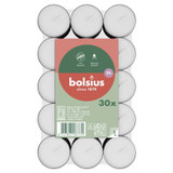 Pack of 30 Bosius White Tealights 