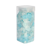 10-20mm Pearlised White and Blue Glass Stones (750g) 10-20mm Pearlised White and Blue Glass Stones (750g)
