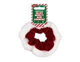 Velvet Christmas Hair Scrunchie Velvet Christmas Hair Scrunchie
