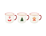 Christmas Stoneware Mug (300ml) (Assorted Designs) Christmas Stoneware Mug (300ml) (Assorted Designs)