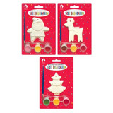 Paint Your Own Christmas Tree Decoration Set (Assorted Designs) Paint Your Own Christmas Tree Decoration Set (Assorted Designs)