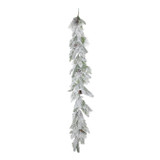 Snowy Mixed Pine & Cone Garland (180cm) Snowy Mixed Pine & Cone Garland (180cm)