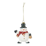 Snowman with Bell Hanging Decoration (11cm) Snowman with Bell Hanging Decoration (11cm)
