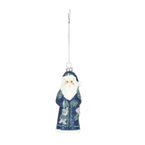 Blue Santa Hanging Decoration (12.5cm) Blue Santa Hanging Decoration (12.5cm)