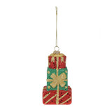 Red and Green Stacked Gifts Hanging Decoration (11cm) Red and Green Stacked Gifts Hanging Decoration (11cm)