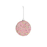 Pink Disc Hanging Decoration (10cm) Pink Disc Hanging Decoration (10cm)