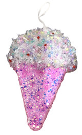 Ice Cream Cone Hanging Decoration (17cm) Ice Cream Cone Hanging Decoration (17cm)