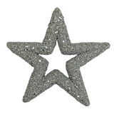 Glitter Star Hanging Decoration (22cm) Glitter Star Hanging Decoration (22cm)