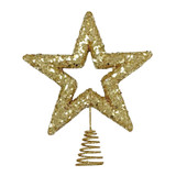 Gold Glitter Star Tree Topper Gold Glitter Star Tree Topper