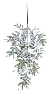 Frosted Phoenix Leaf Spray (50cm) Frosted Phoenix Leaf Spray (50cm)
