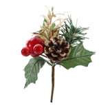 Apple, Berry and Pine Pick (21cm) Apple, Berry and Pine Pick (21cm)