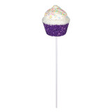 Purple Frosted Cupcake Pick (60cm) Purple Frosted Cupcake Pick (60cm)