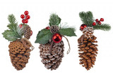 Hanging Pine Cone Decoration (Assorted) Hanging Pine Cone Decoration (Assorted)