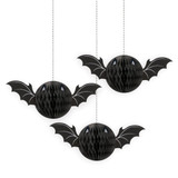 Bat Honeycomb Hanging Decorations Bat Honeycomb Hanging Decorations