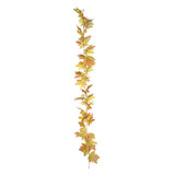 Essential Autumn Large Leaf Maple Garland - Yellow (170cm) Essential Autumn Large Leaf Maple Garland - Yellow (170cm)