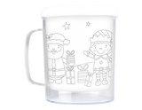 Colour Your Own Christmas Mug Colour Your Own Christmas Mug
