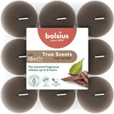 Bolsius True Scents Clear Cup Tealights- Oud Wood (18 Pack) Bolsius True Scents Clear Cup Tealights- Oud Wood (18 Pack)