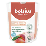Bolsius True Scents Fragrance Small Candle Glass- Peach Bolsius True Scents Fragrance Small Candle Glass- Peach