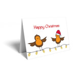 Christmas Robins Christmas Cards (Pack 25) Christmas Robins Christmas Cards (Pack 25)
