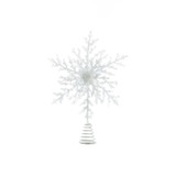 Snowflake Tree Topper - White (35cm) Snowflake Tree Topper - White (35cm)