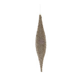 Glitter Drop Hanging Decoration - Gold Glitter Drop Hanging Decoration - Gold