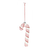 Candy Cane Hanging Decoration - Pink (14.5cm) Candy Cane Hanging Decoration - Pink (14.5cm)