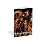 Christmas Candles Folded card (Pack of 25) Christmas Candles Folded card (Pack of 25)