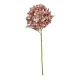 Rose Gold Metallic Hydrangea Stem (66cm) Rose Gold Metallic Hydrangea Stem (66cm)