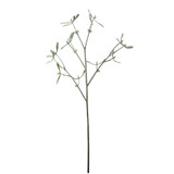 White and Green Snowy Mistletoe Sprig (60cm) White and Green Snowy Mistletoe Sprig (60cm)